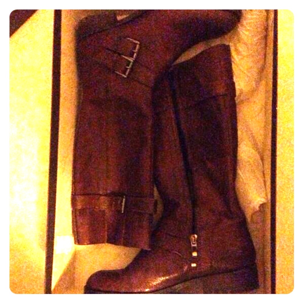 Enzo Angiolini Real brown leather boot